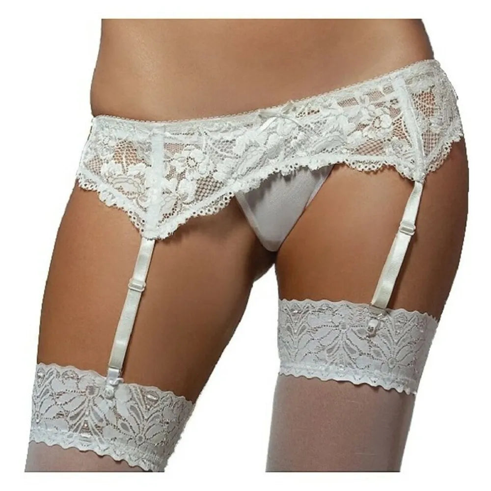 Suspender By Seven Til Midnight 9555 White