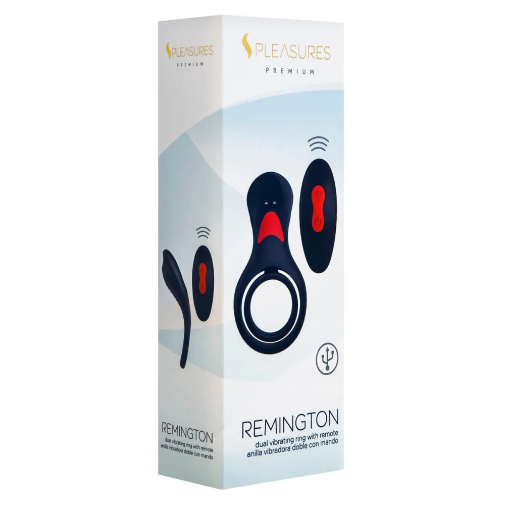 Vibraring Cockring S Pleasures Black