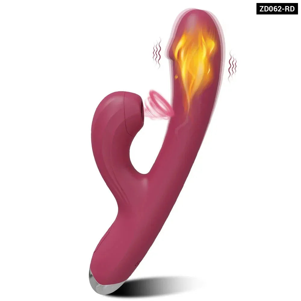 Vibrating Clit Sucker for Women G Spot Stimulator Heat