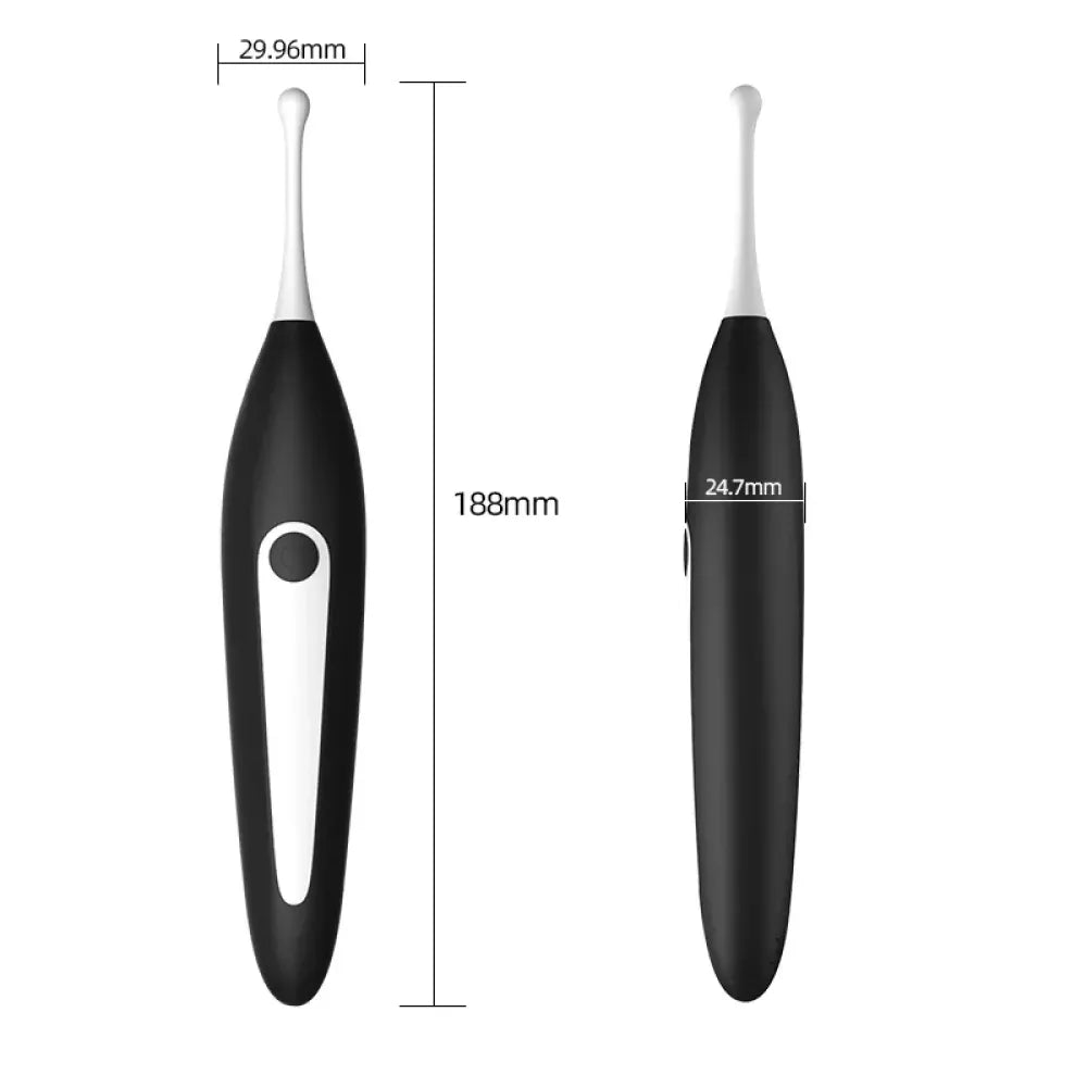 Waterproof Clit & Anal Vibrator + 2 Accessories For Women &