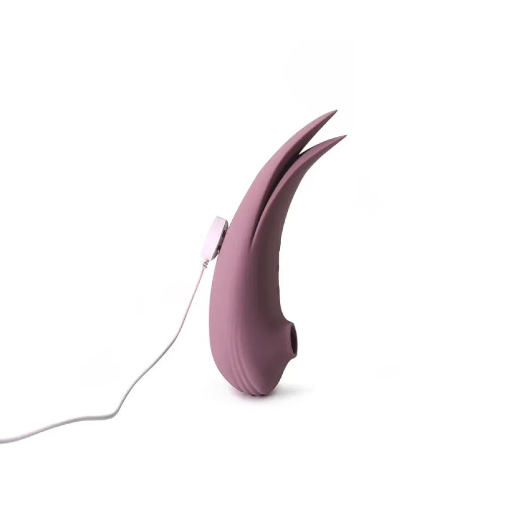 Waterproof Dual Stimulation Suction & Vibrator Women Clit