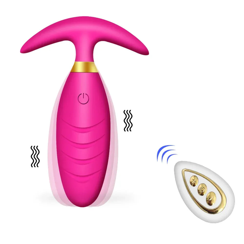 Wireless Anal Plug for Couples - Removable Stimulator