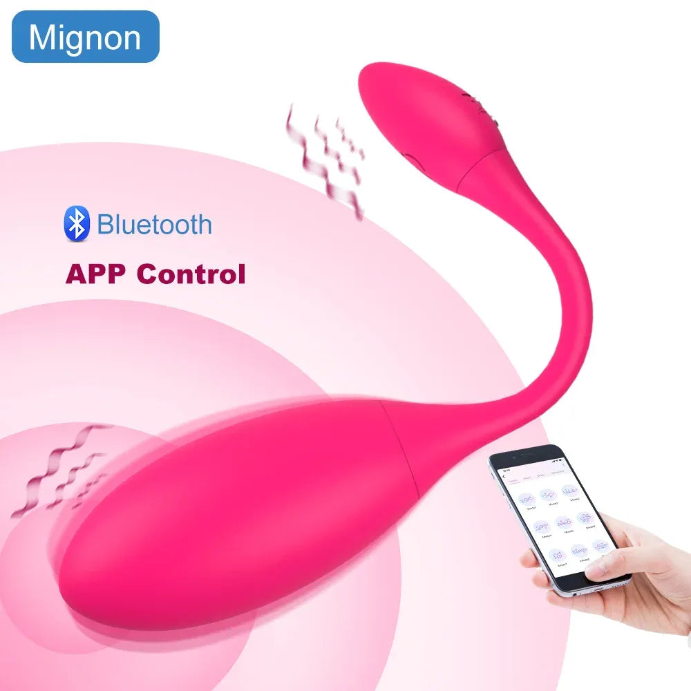 Wireless Dildo Egg Vibrator For Women Wearable G Spot