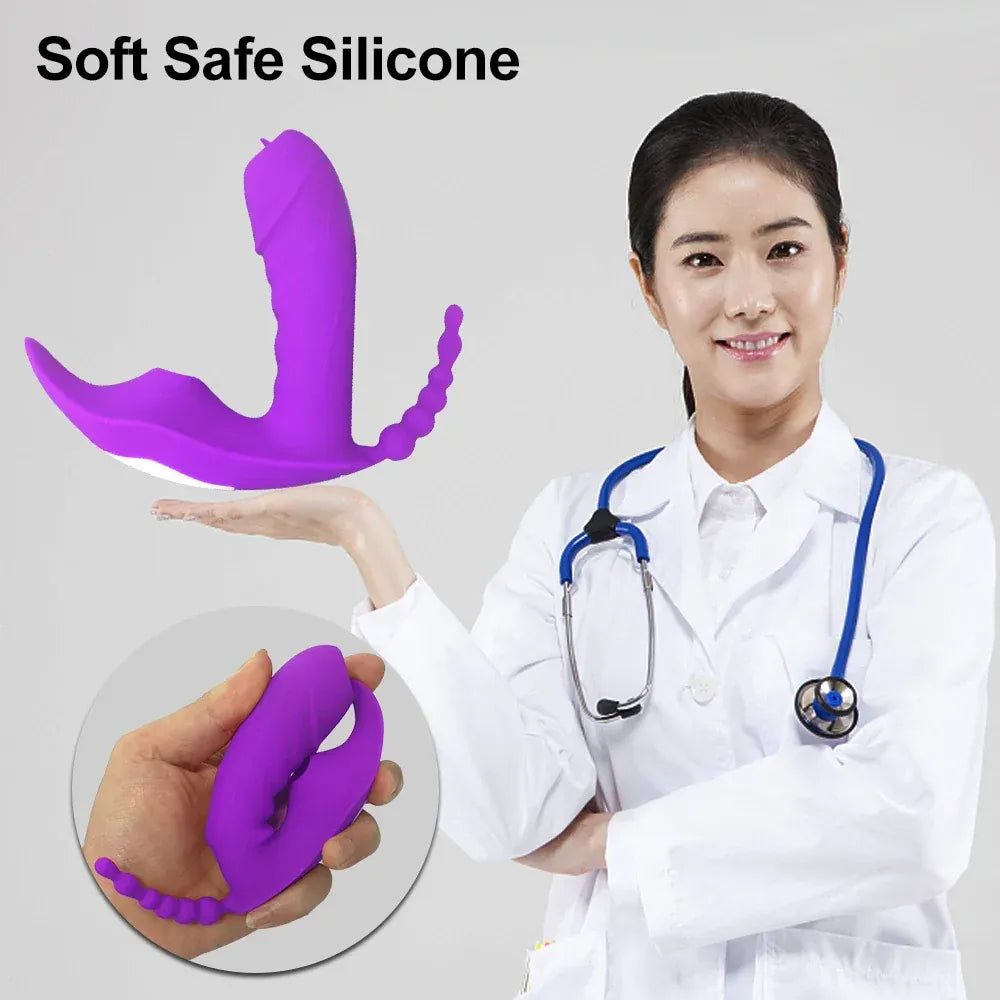 Wireless G-Spot Sucker & Clit Stimulator for Couples