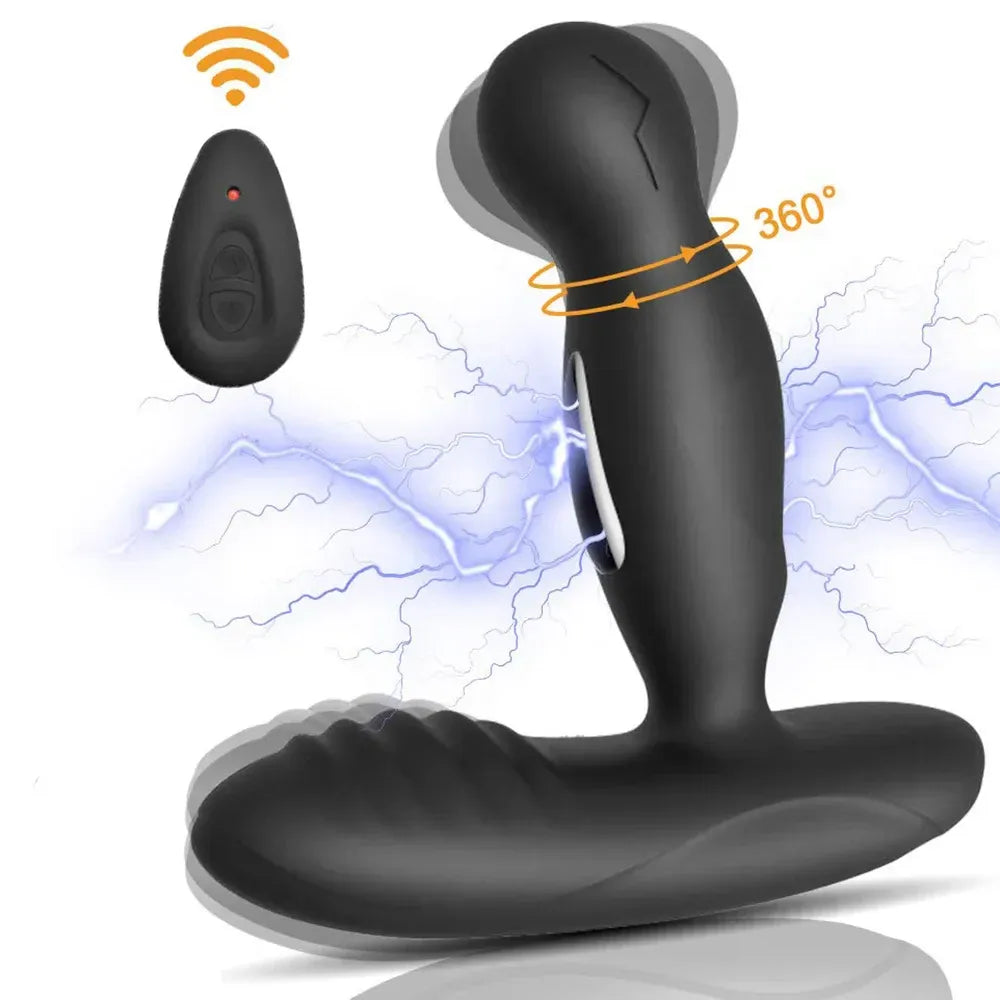 Wireless Prostate Massager For Men 360 Rotate