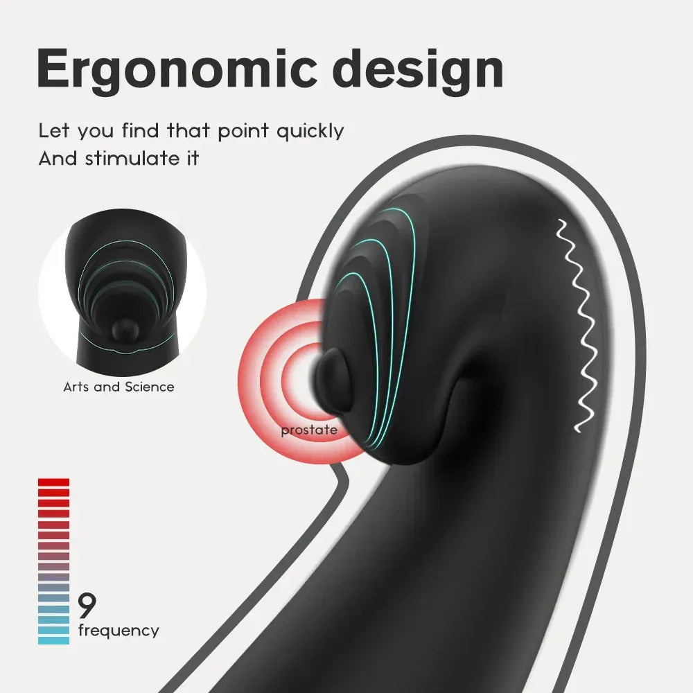 Wireless Prostate Massager for Men Delay Pleasure