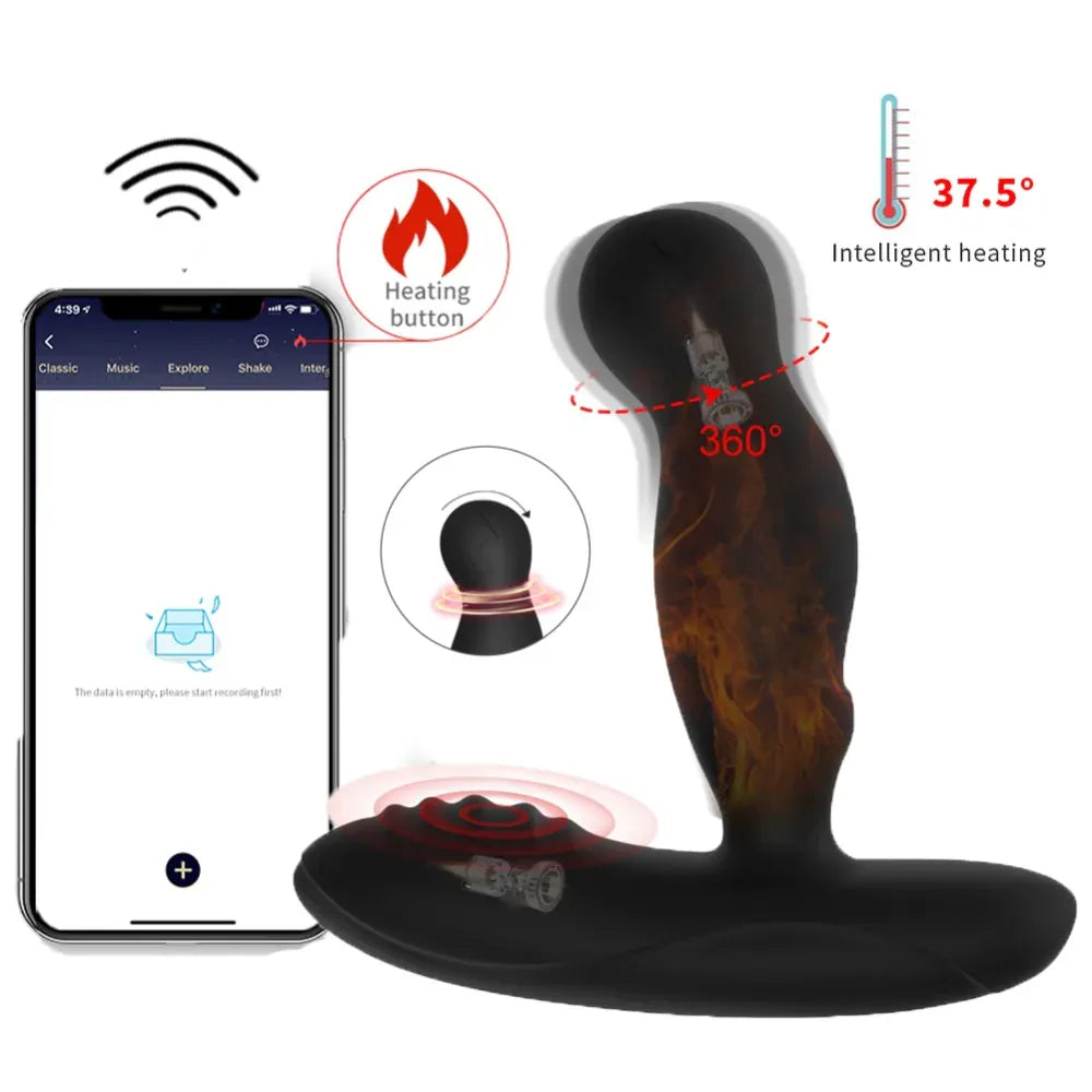 Wireless Prostate Massager With App Control