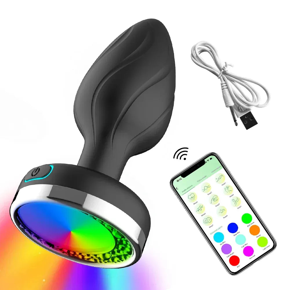 Wireless Remote Vibrating Anal Plug