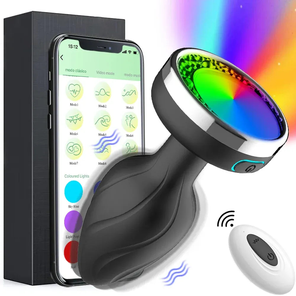 Wireless Remote Vibrating Anal Plug